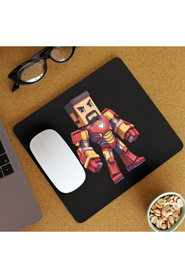 Mousepad Minecraft Iron Man Roblox - 2