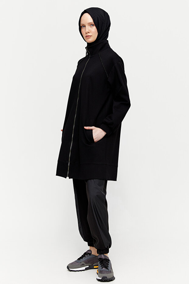 Fermuarlı Boğazlı Kap - 1