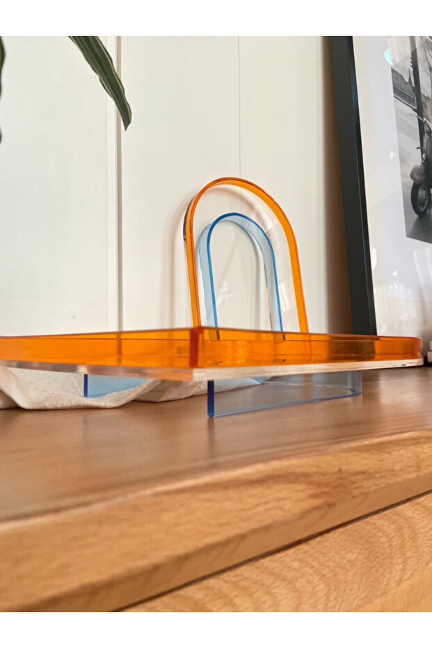 صينية تقديم أكريليك مقوسة - 2