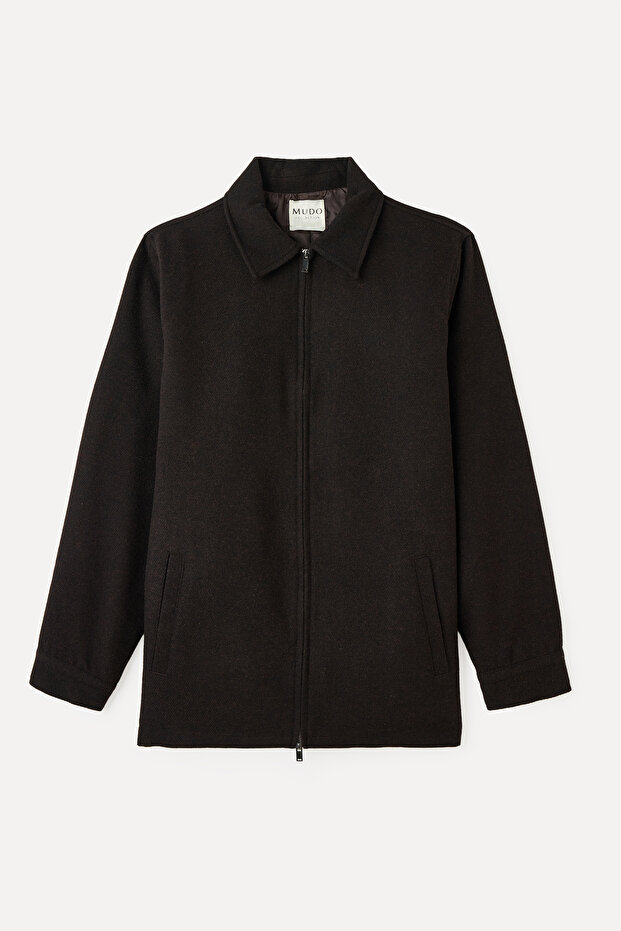 سترة كاجوال من مزيج الصوف - 6