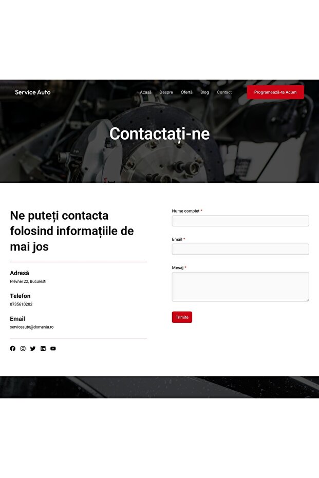 Professional Website for Auto Service - Ready to Install - 5