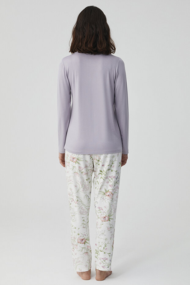Natural soft pijama takımı - 4