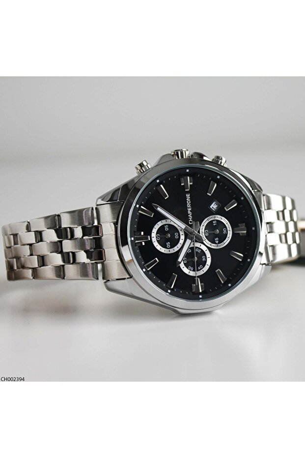 Ch002394 Men's Steel Band Wrist Watch