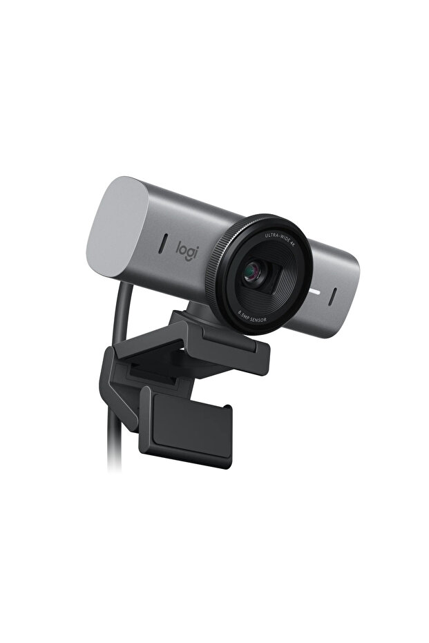 Logitech MX Brio 705 4K Webcam with AI-based Image Enhancement, Gray - 4