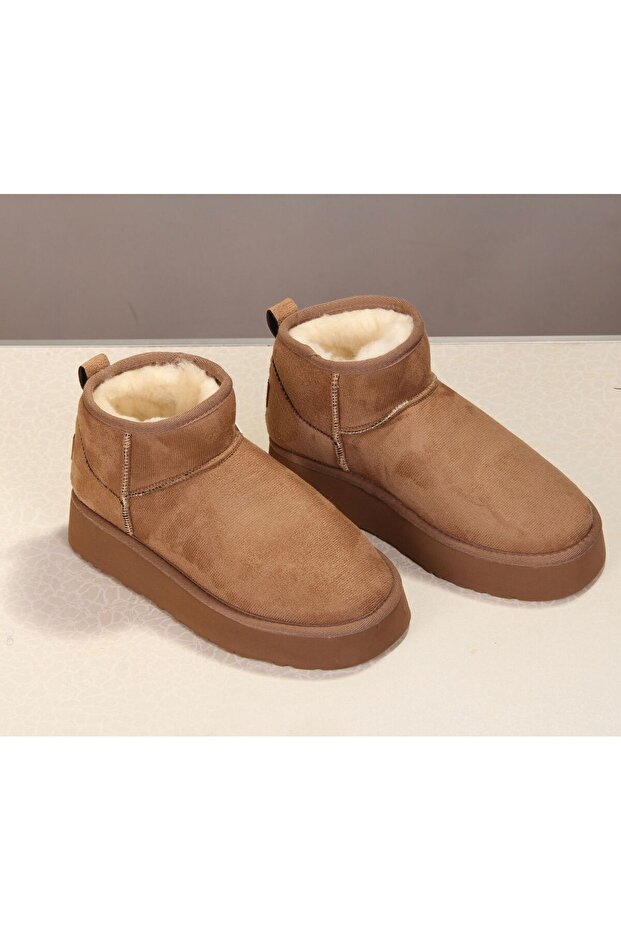 Women's Cold-Resistant Fur-Lined Plush Warm Winter Shoes