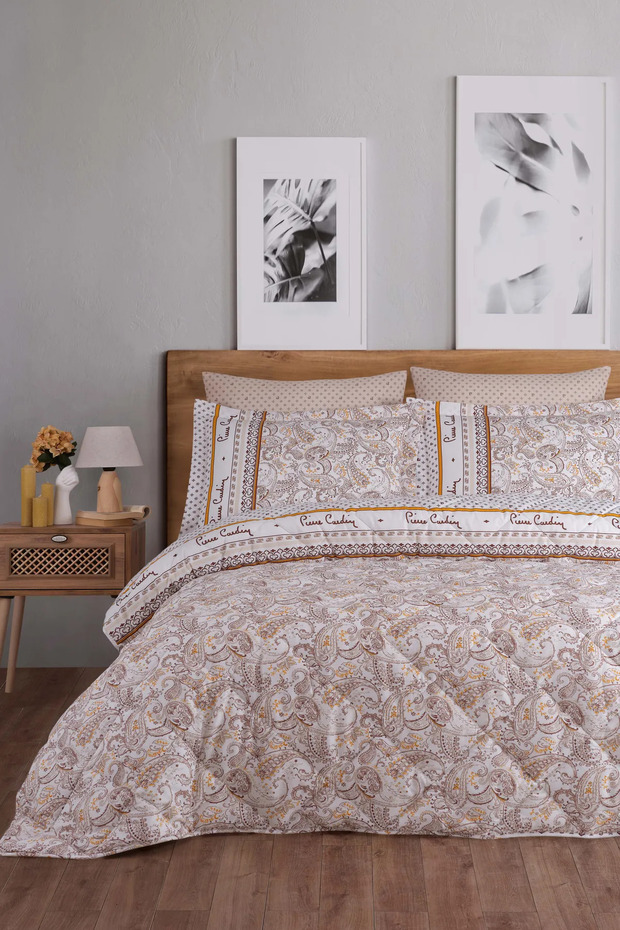 Uyku Seti Tek Kişilik Etnic Bej - 1