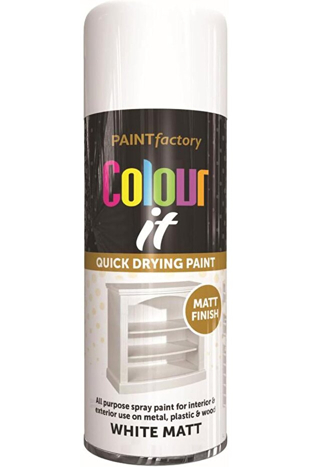 Colour It White Matt Spray Paint 400ml