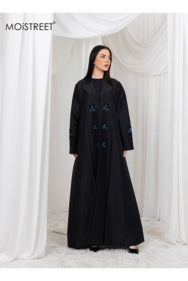 Victoria Satin Handmade Abaya