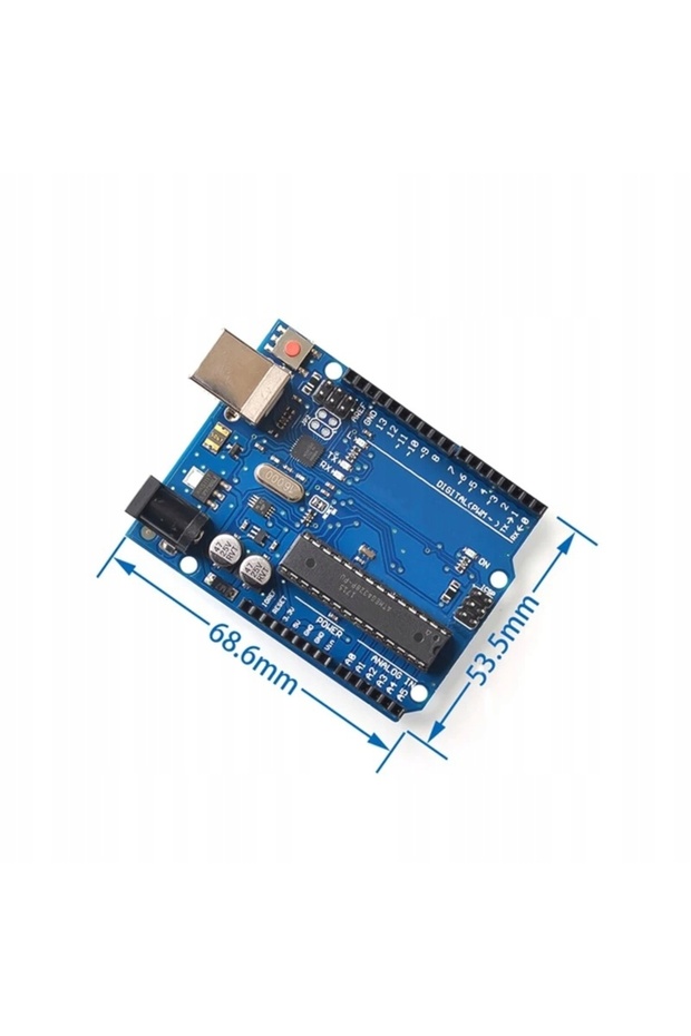 Placă Arduino UNO R3 ATmega328P | Compatibil cu Shield Duemilanove - 4