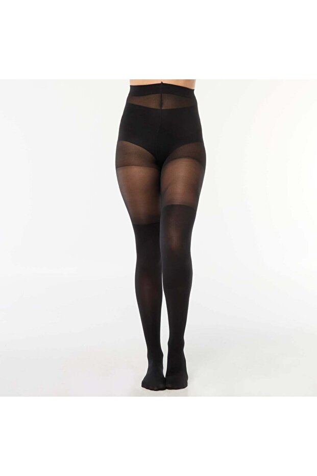 Sock-effect Tights BLACK - 2