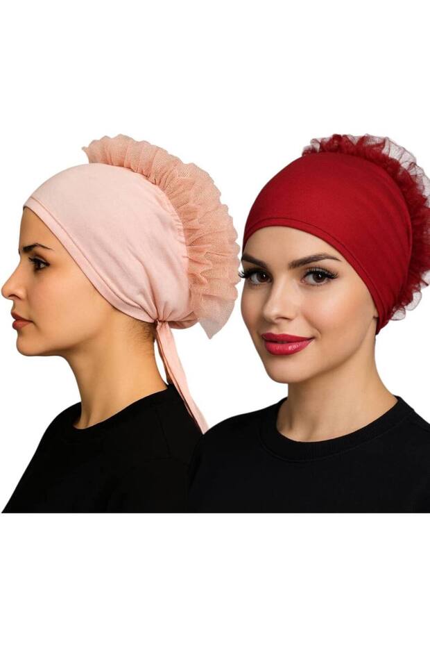 غطاء رأس مكشكش - 1