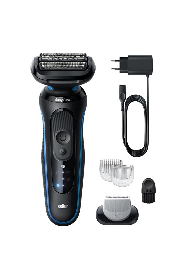 Series 5 Elektrikli Tıraş Makinesi, Islak ve Kuru, Vücut Başlığı, 52-B1600S - 7