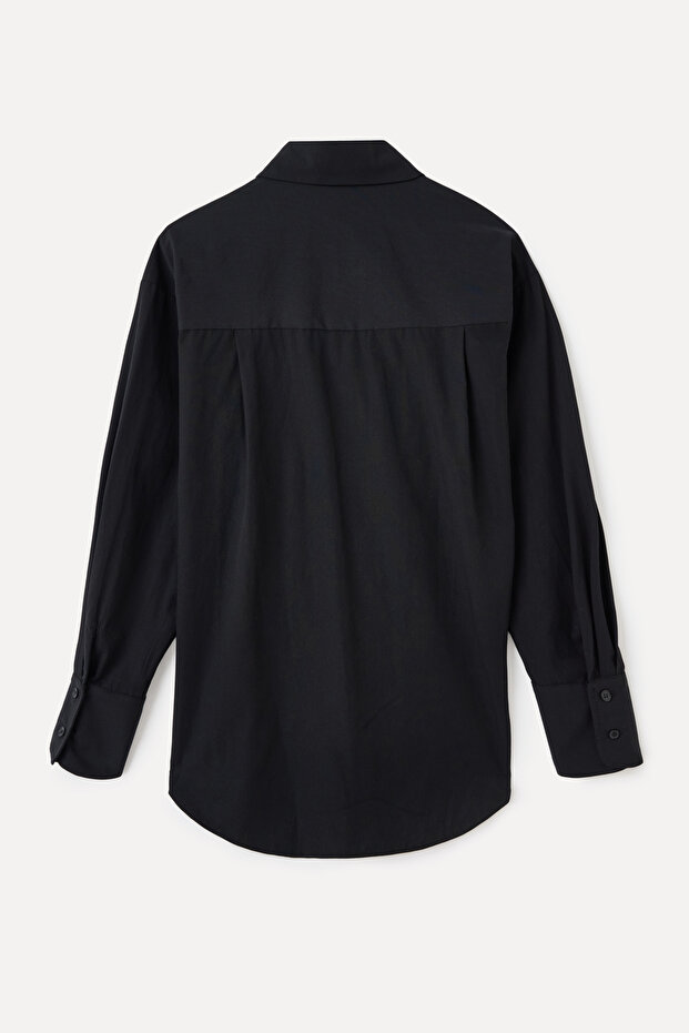 OVERSIZE CASUAL GÖMLEK - 5