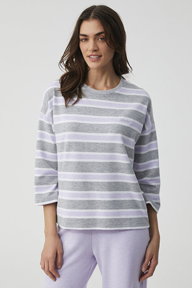 Yumuşak dokulu pijama takımı - 2