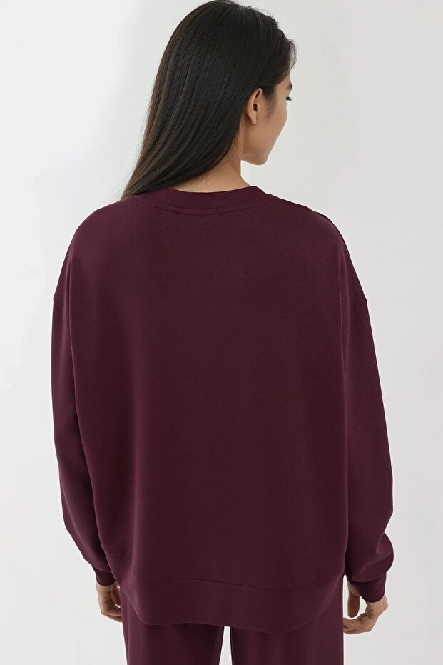 Modal Touch Basic Sweatshirt - 4