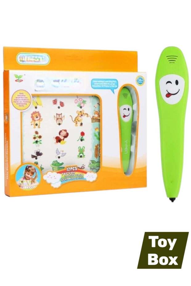 Smart Learning Pen English Voice Learn Card Kids Sound Learn Intelligent Logic Reading Pen Fun Educa - 1