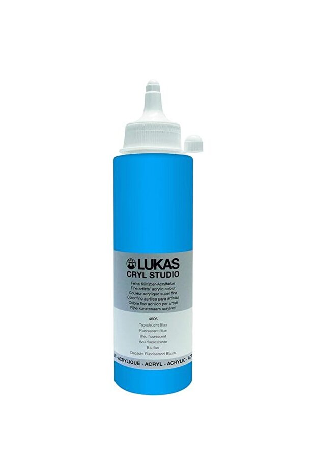 LUK CRYL STUDIO 250ML FLUORESCENT BLUE