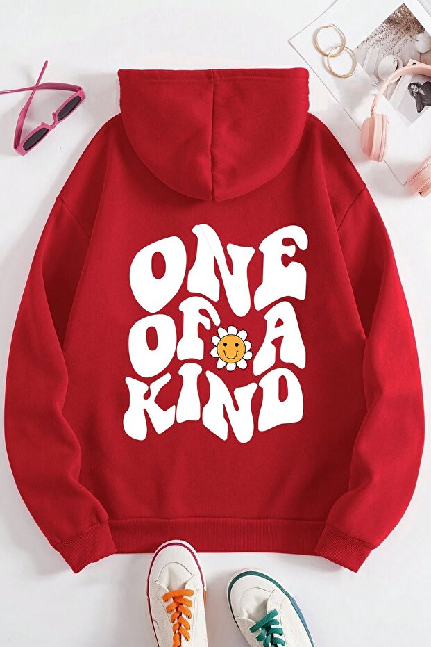 سويت شيرت كبير الحجم مطبوع من One Of a Kind