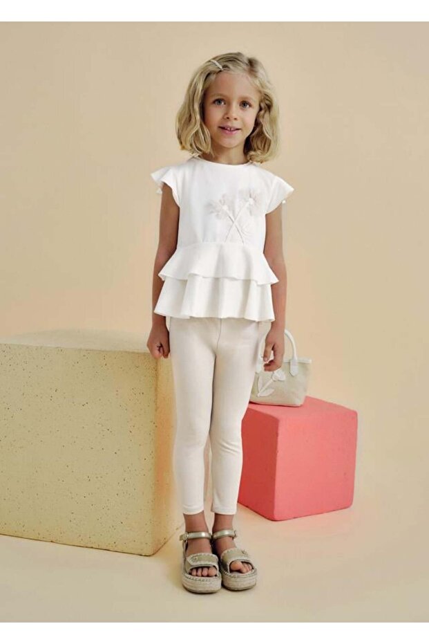 Devojčički set (bluza - helanke) - 1