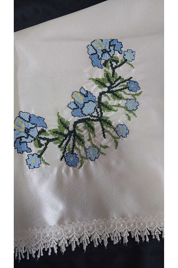 Dowry Machine Work Bundle/100X100 Bundle Lace Embroidered - 2