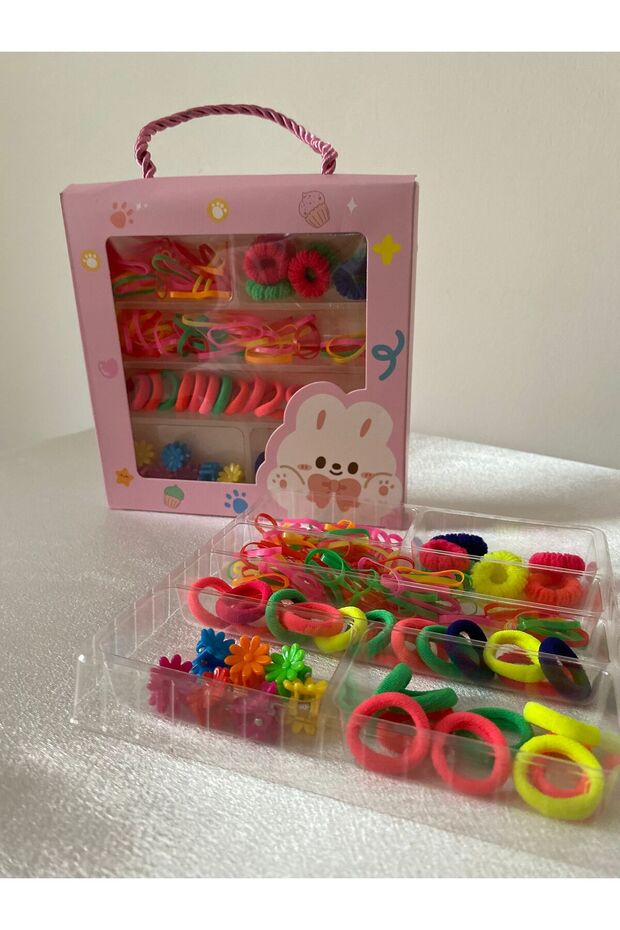 Girl's Buckle Set with Multiple Bags