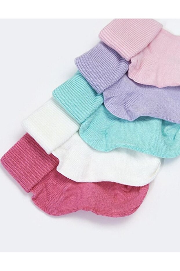 Baby Girl 5 Pack Newborn Bamboo Baby Socks Colorful