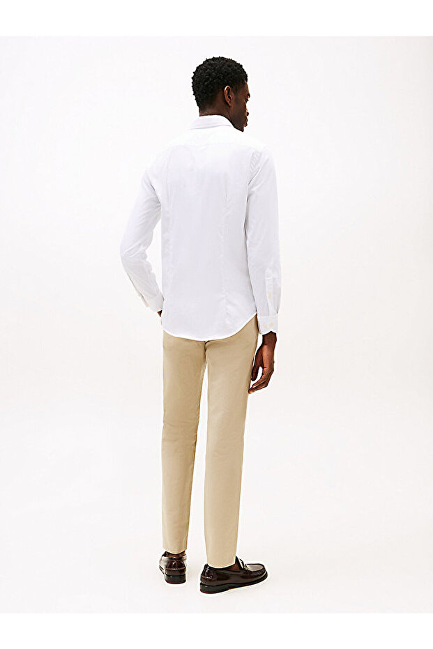 erkek dc solid poplin gömlek - 5