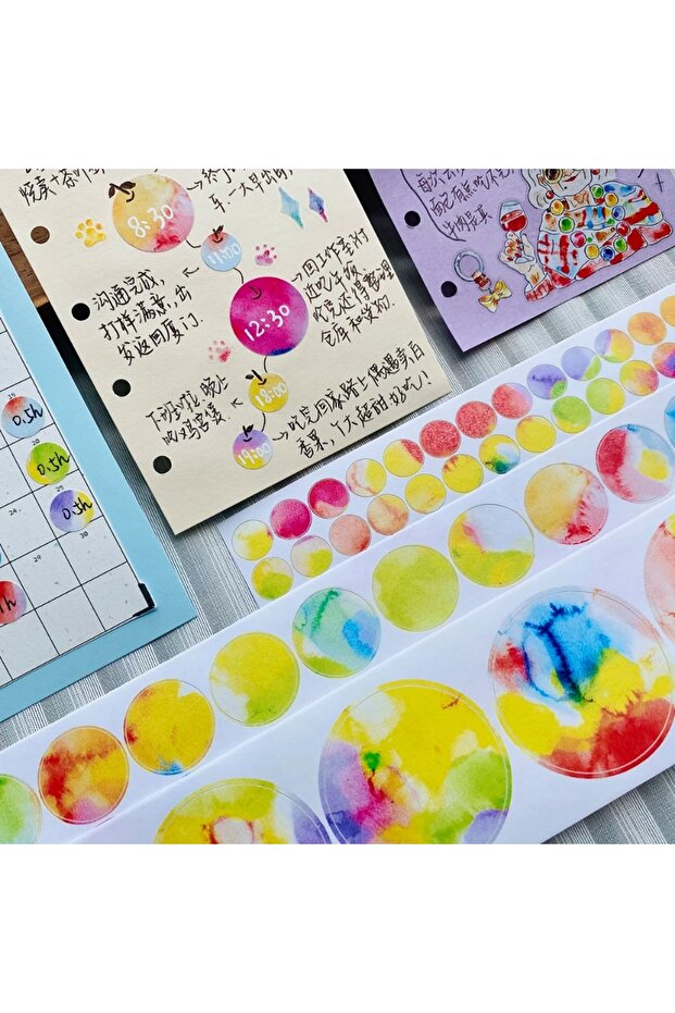 K15-150cm نقطة ملونة ذاتية القطع - 2