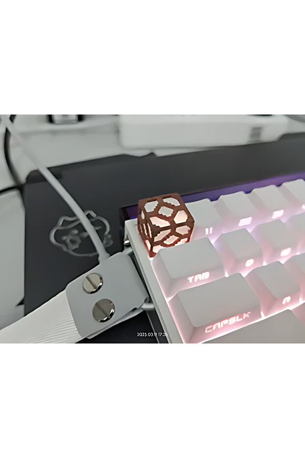 Minecraft Redstone Lamba Klavye Tuşu Keycap - 2