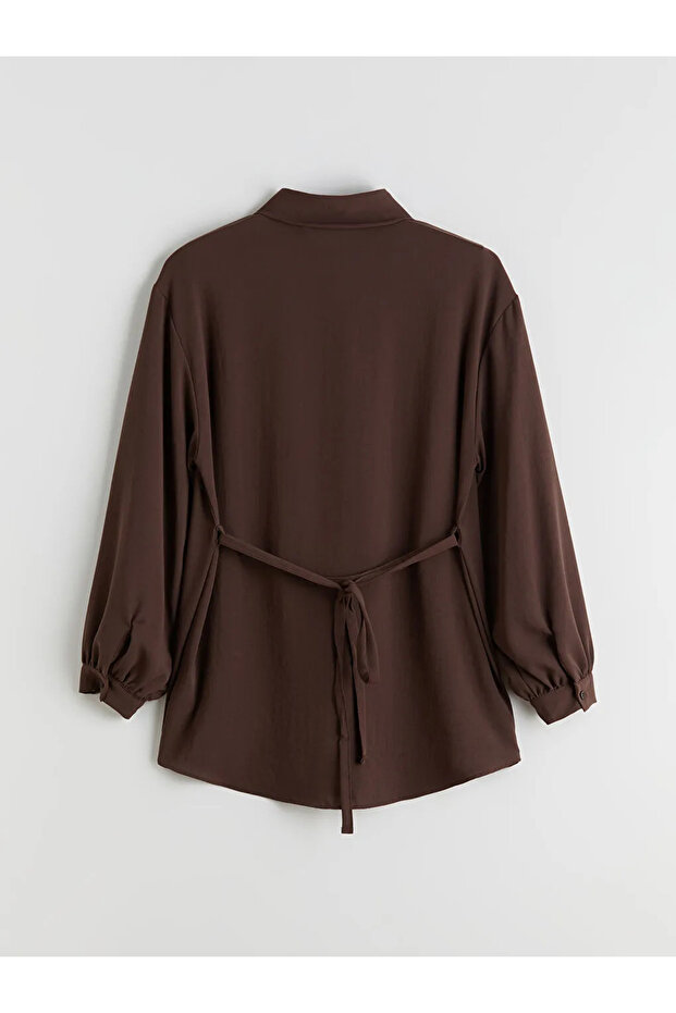 LCW Modest Oversize Kadın Gömlek Tunik - 3
