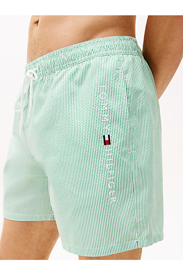 erkek medium drawstring deniz şortu - 3