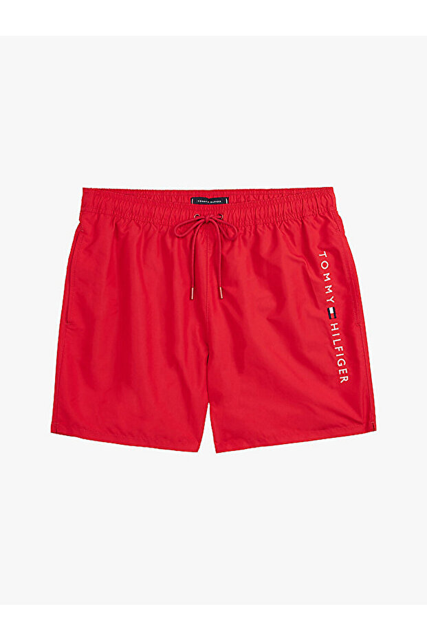 erkek medium drawstring deniz şortu - 5