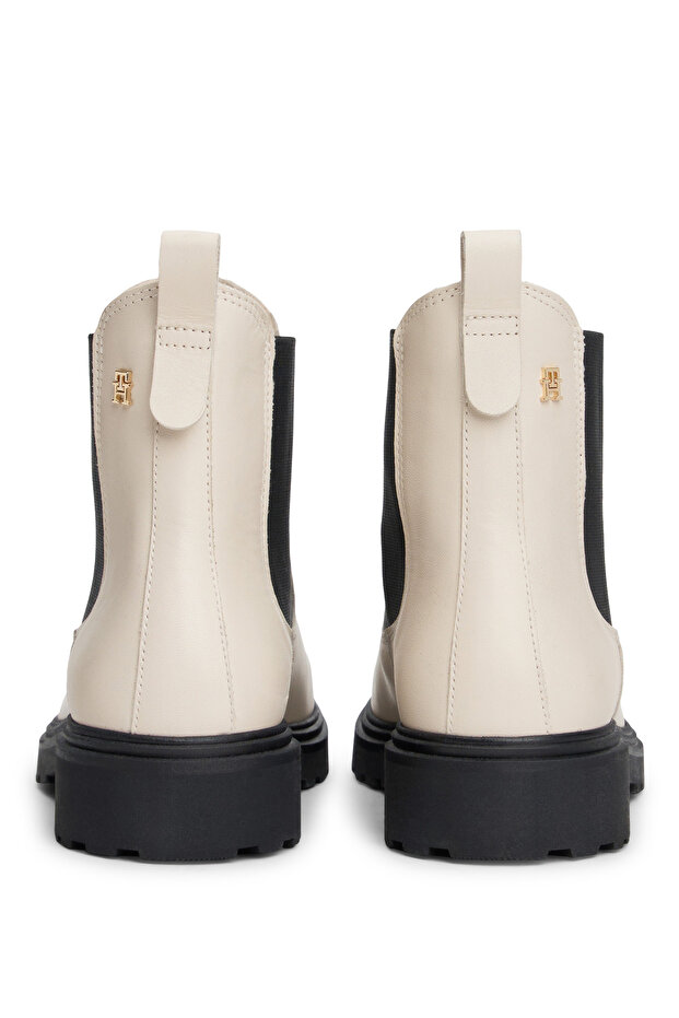 Deri Açık Bej Kadın Bot FW0FW08766ACI - 5