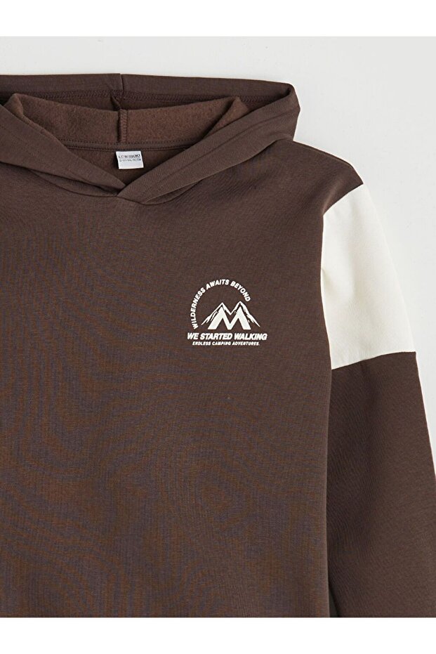 LCW Kids Kapüşonlu Erkek Çocuk Eşofman Takım - 6