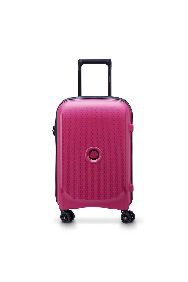 Belmont Plus Non Expandable 4 Wheels Hard Trolley, 55 cm, Raspberry