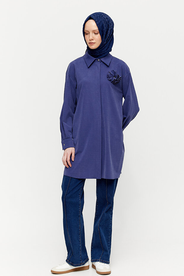 Broşlu Tunik - 2