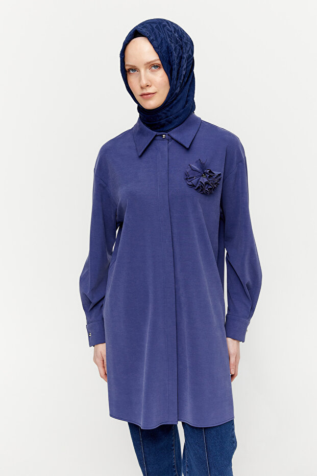Broşlu Tunik - 4