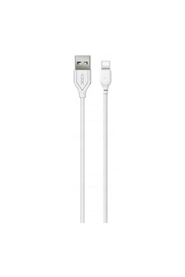 Cablu USB tip C, XO, 2m, Alb - 1
