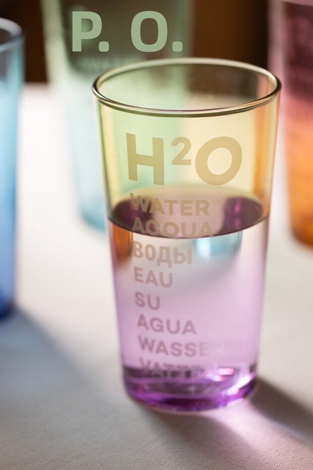 Aqua Set of 4 Soft Drink Glasses 570 Cc - 2