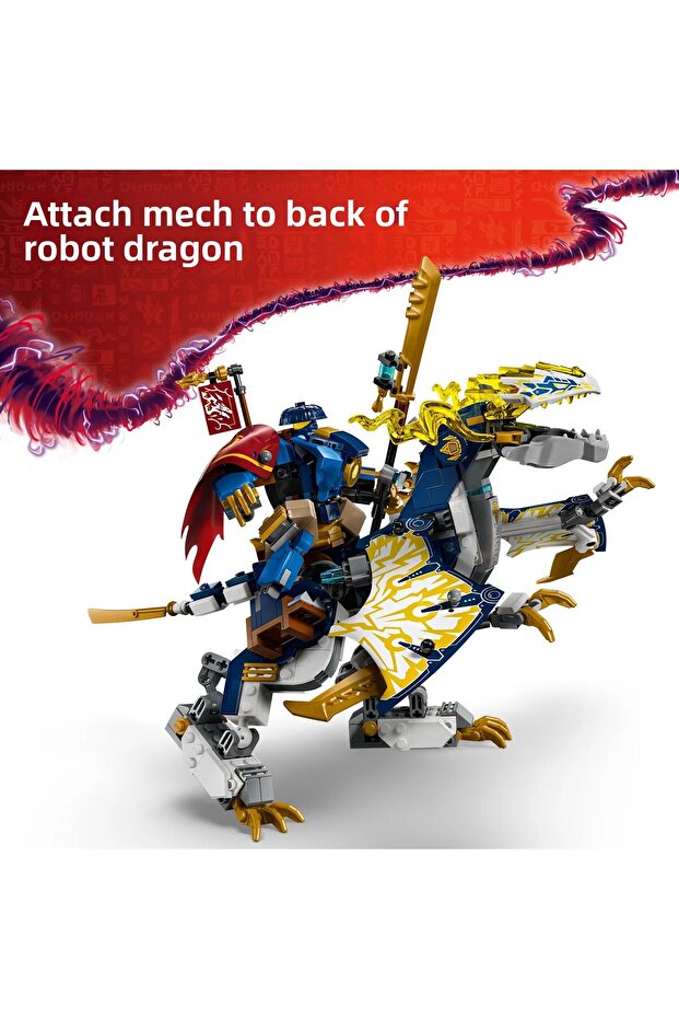 LEGO Ninjago sada - Rogueův robotický jezdec na draci (71843) - 6