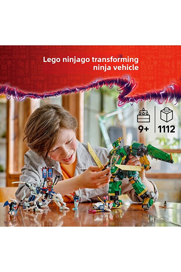 LEGO Ninjago sada - Lloydův tryskový robot (71845) - 5