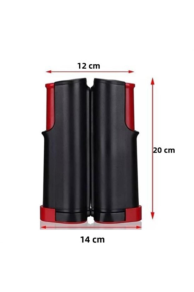 BUFFER® Telescopic Portable Non-Slip Ping Pong Table Tennis Net Apparatus - 8