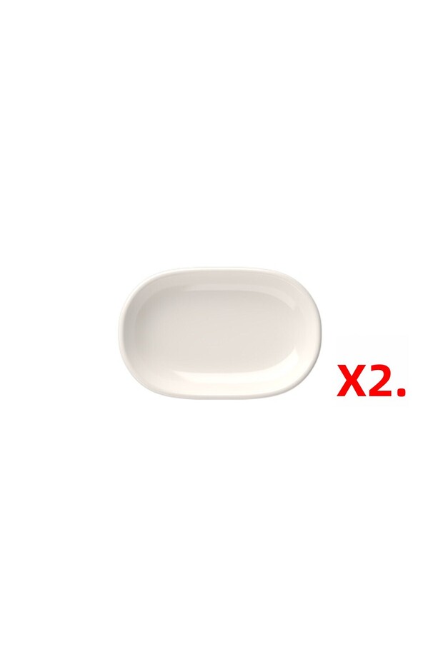 Plate House Magnus Oval Boat Tray 14x9x2.50cm Set of 2