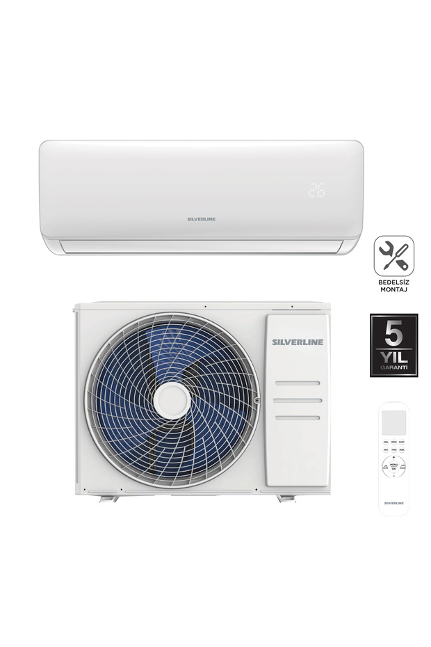 AC16012 Duvar Tipi Klima Seti 12.000 BTU (Ücretsiz Kurulum) - 1