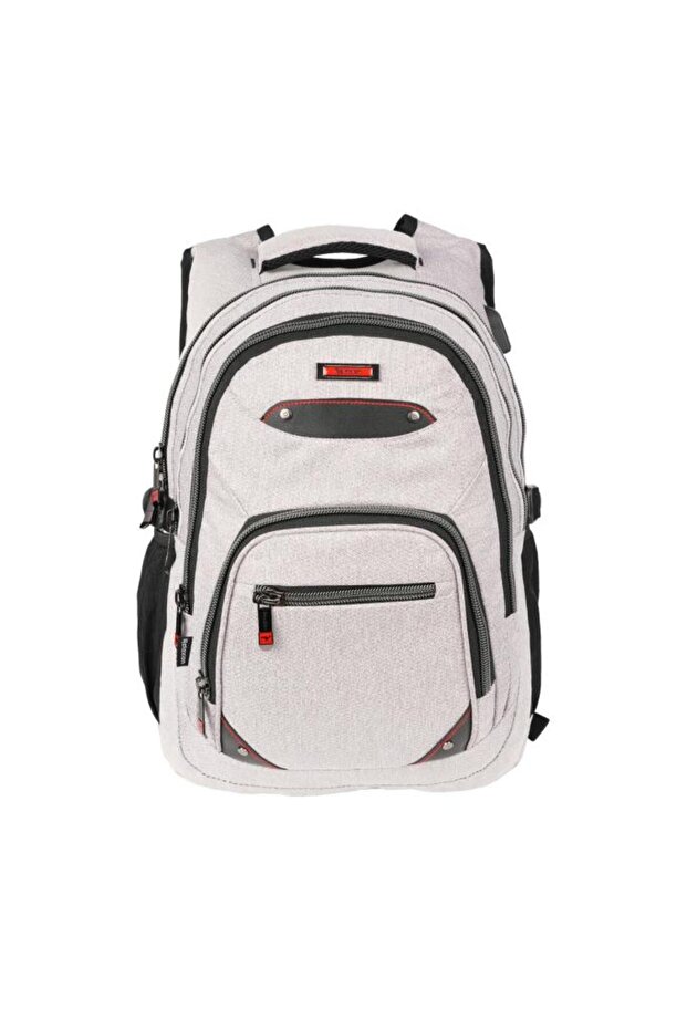 2225 School Backpack Light Gray - 1