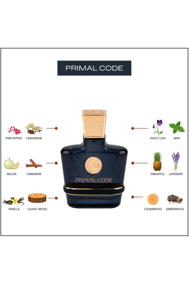 عطر برايمال كود للرجال - أو دي بارفان، 100 مل - 3