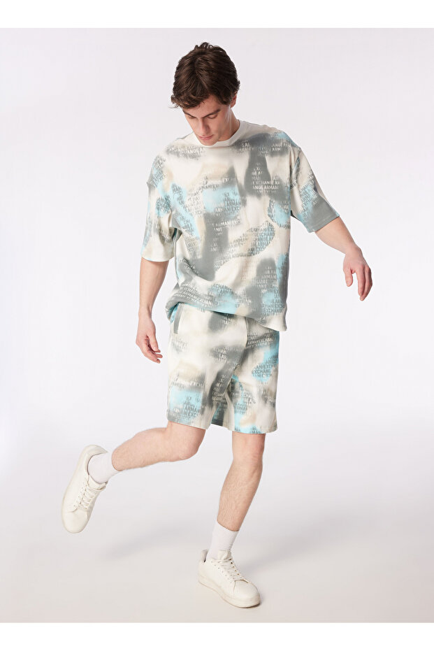 Erkek Şort Beyaz - 2