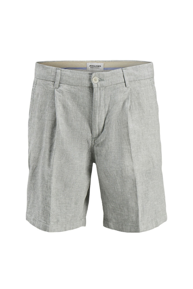 Haki Erkek Tapered Fit Chino Şort JPSTACE JJCAIRO LINEN BLEND - 1