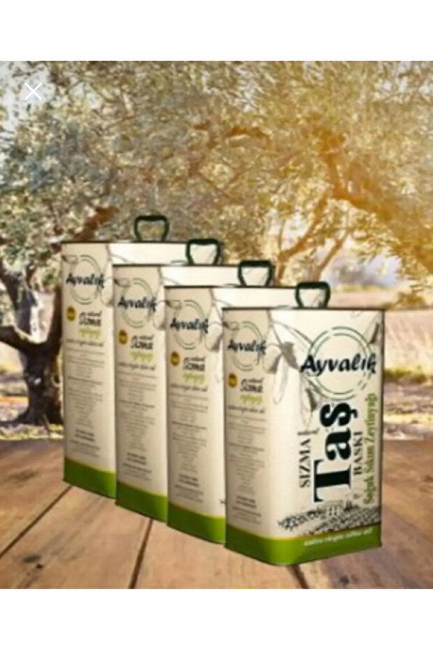 10 Lt Ayvalık Naturel Sızma Zeytinyağı Taş Baskı 10 Lt - 7