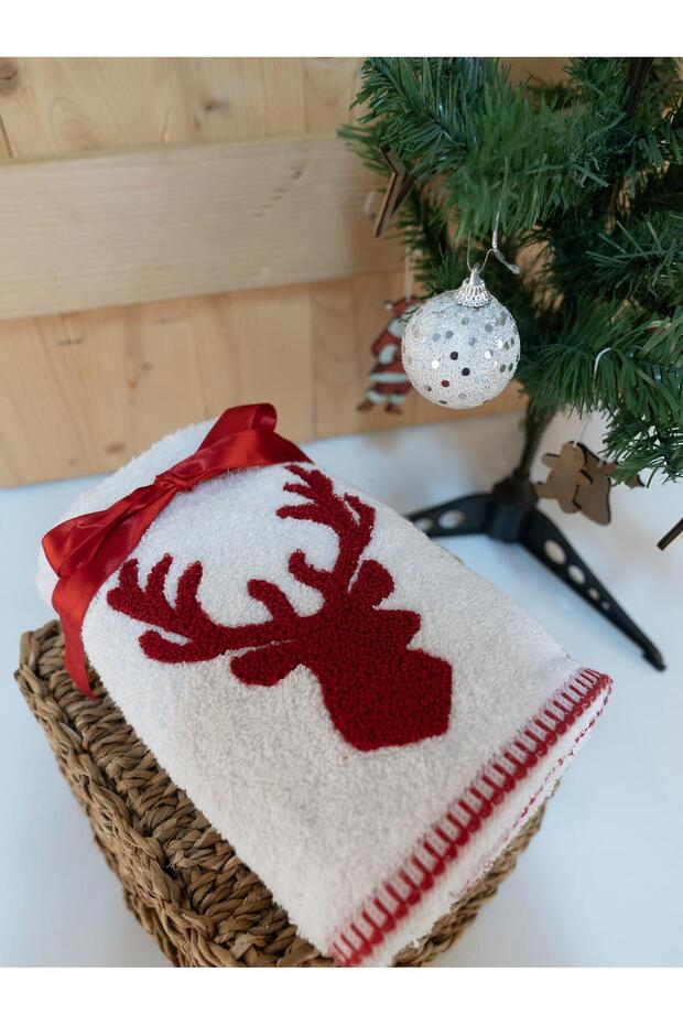 Cotton 2-Piece Cute & Modern Embroidered Gift Towel Set
